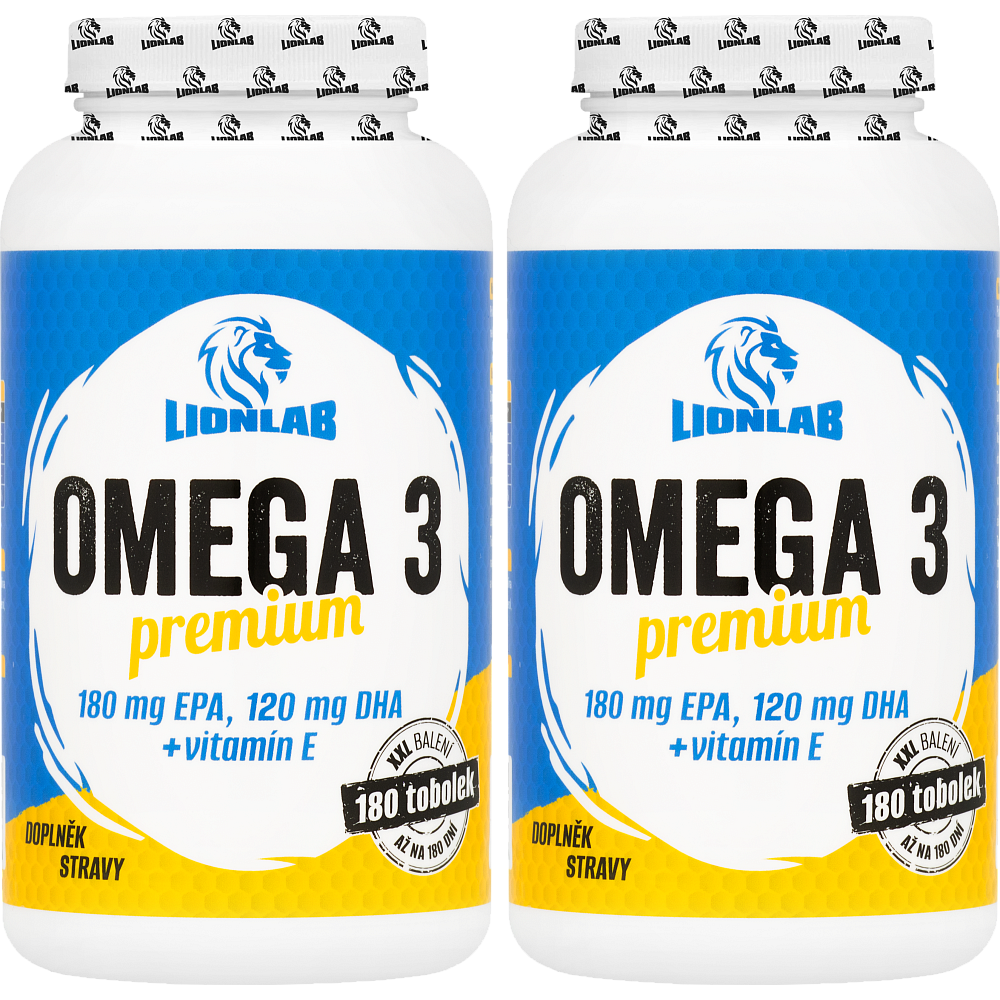 Omega 3 Premium XXL - akce 180+180 tobolek