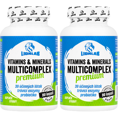 Vitamins & Minerals Premium Multicomplex - akce 1+1 zdarma