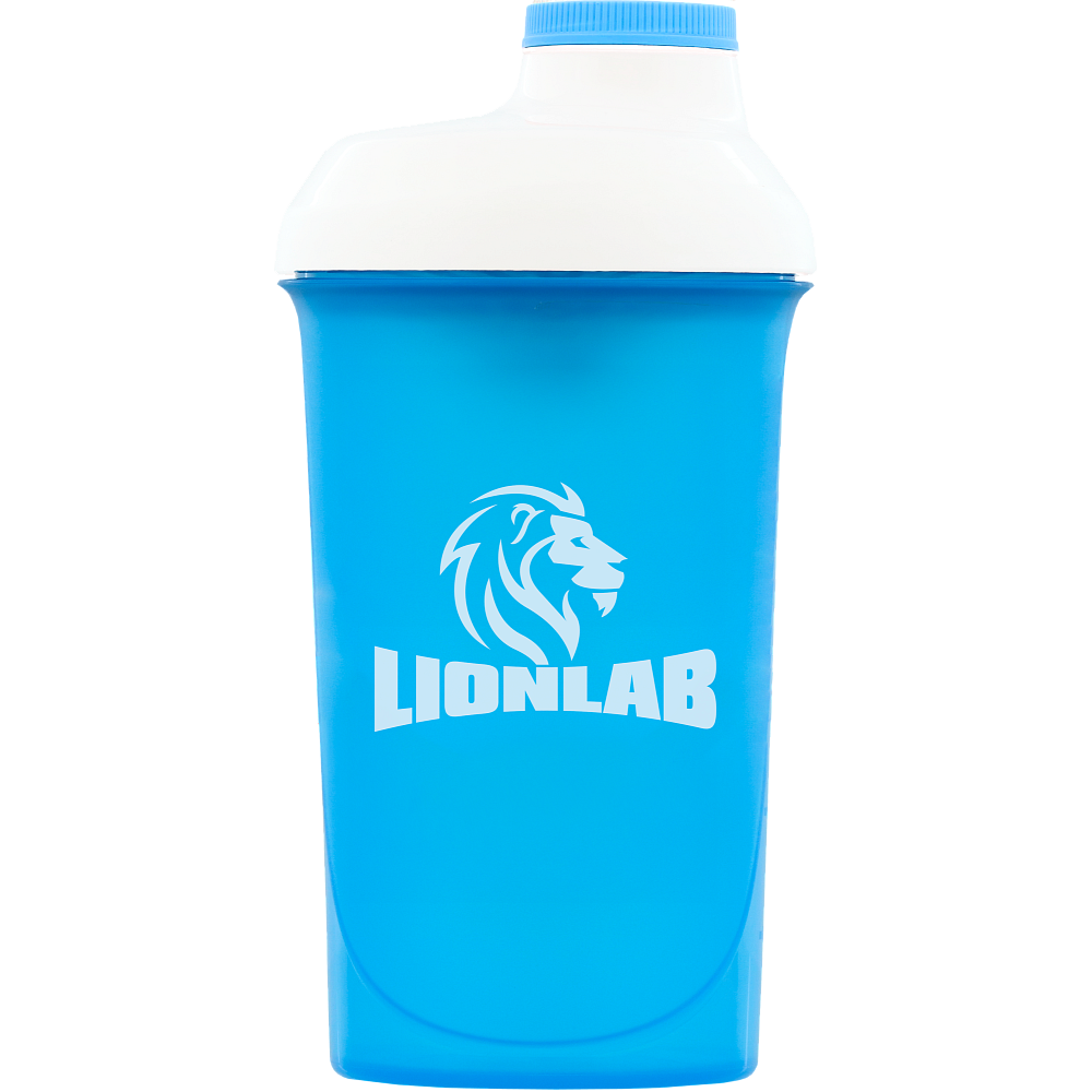 Šejkr Lionlab - 600 ml (modro-bílý) - modro-bílý - 600 ml
