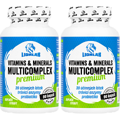 Vitamins & Minerals Premium Multicomplex - akce 1+1 zdarma