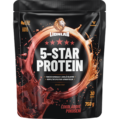 5-Star Protein - 750 g, čokoládové pokušení
