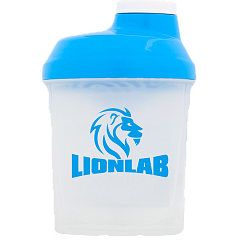 Šejkr Lionlab - 300 ml (bílo-modrý) - bílo-modrý - 300 ml