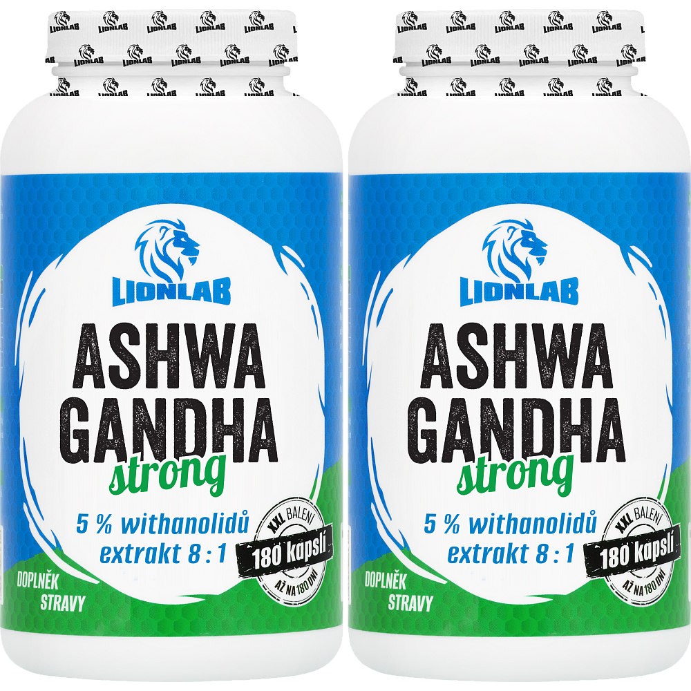 Ashwagandha Strong XXL - akce 1+1 zdarma