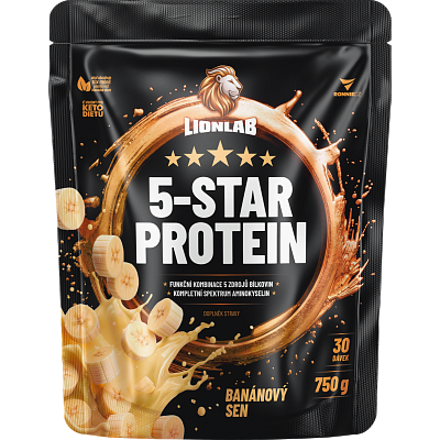 5-Star Protein - 750 g, banánový sen