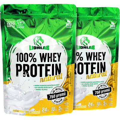 Akce 1+1: Whey Protein bez sladidel a příchuti