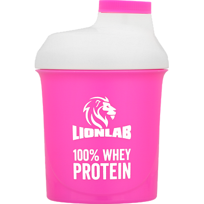 Šejkr Lionlab - 300 ml (růžový)