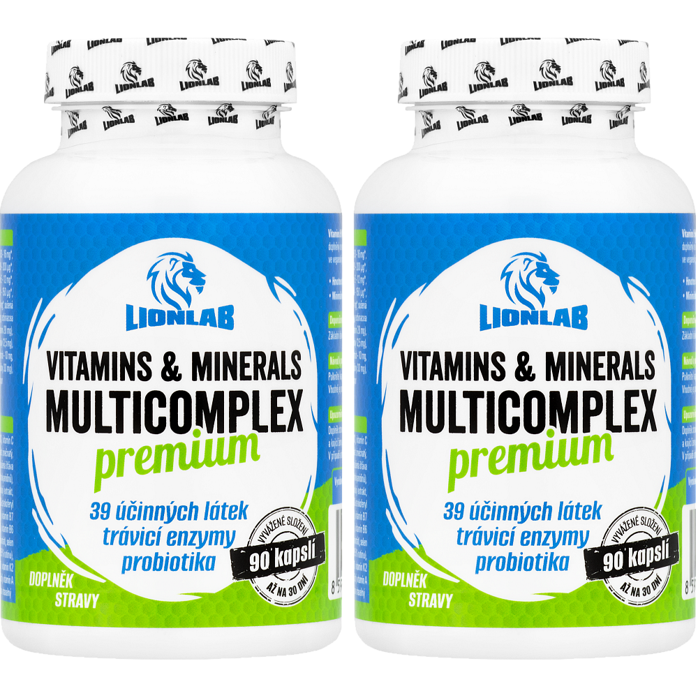 Vitamins & Minerals Premium Multicomplex - akce 1+1 zdarma