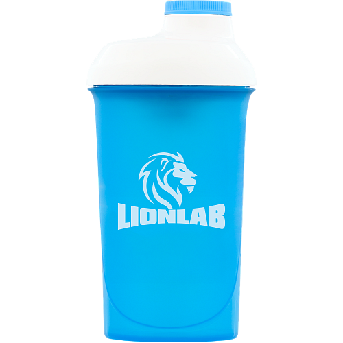 Šejkr Lionlab - 600 ml (modro-bílý) - modro-bílý - 600 ml