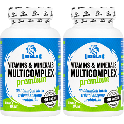Vitamins & Minerals Premium Multicomplex - akce 1+1 zdarma