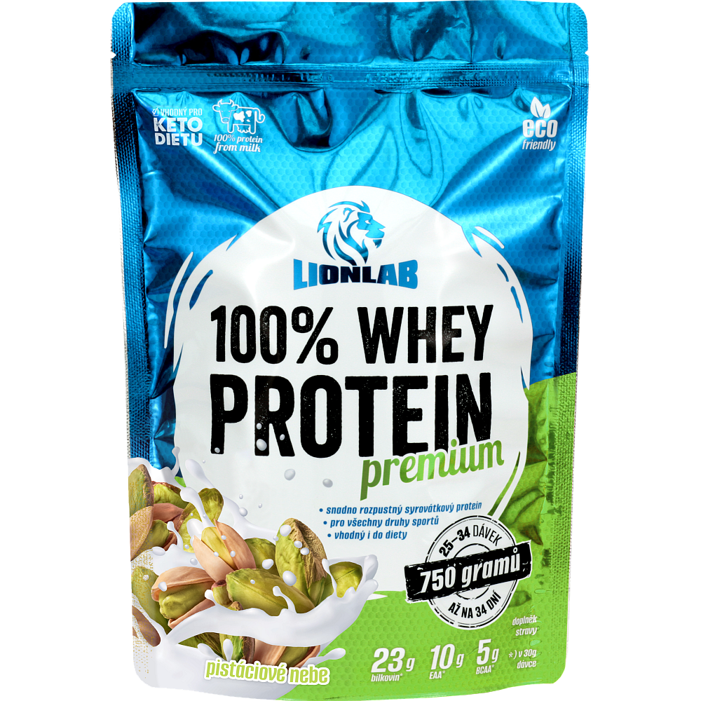 100 % Whey Protein - 750 g, pistáciové nebe