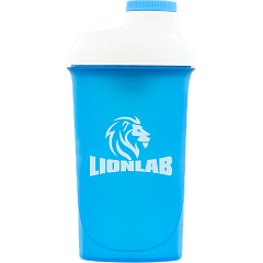 Šejkr Lionlab - 600 ml (modro-bílý) - modro-bílý - 600 ml