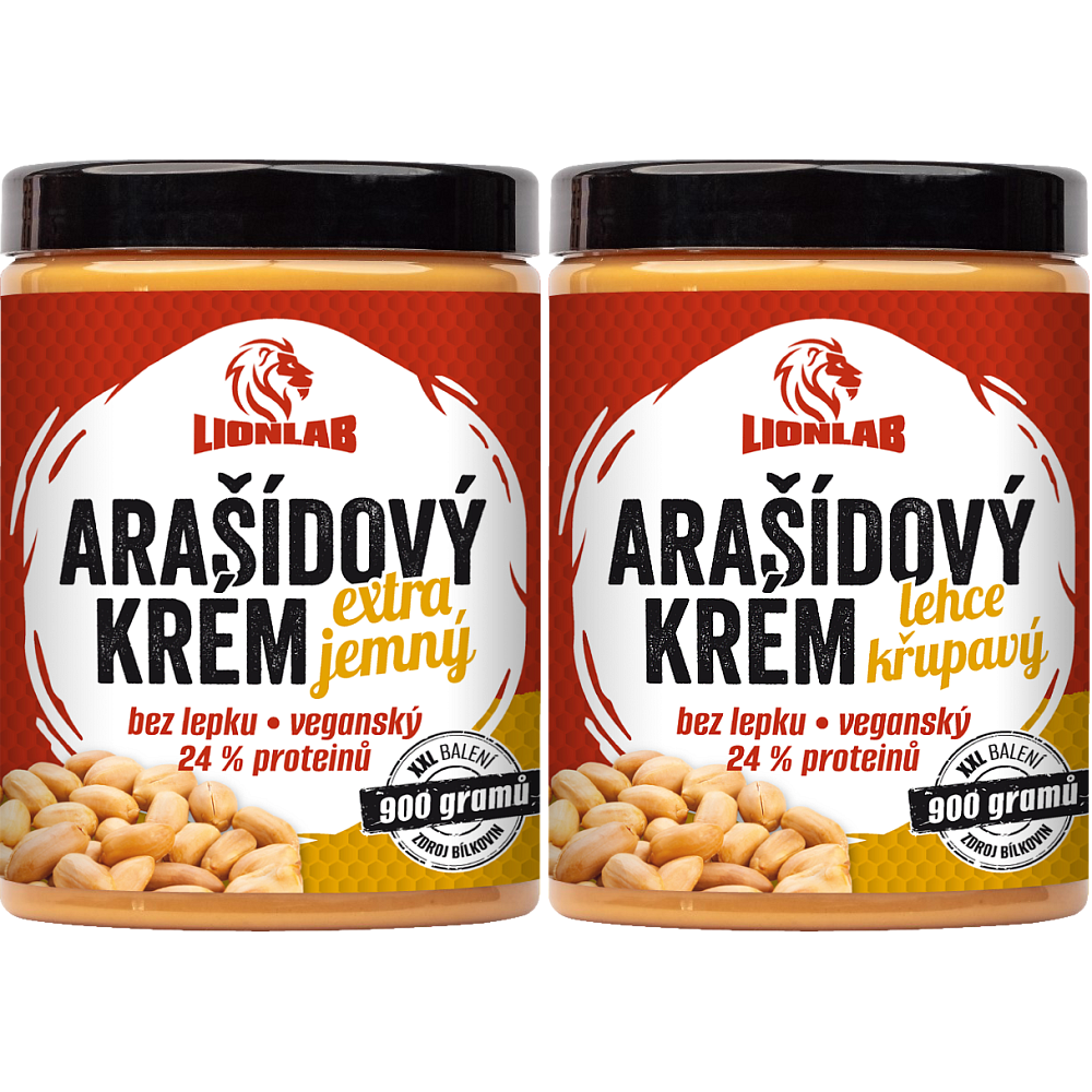 Arašídový krém 1000 g - akce 1+1