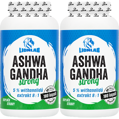 Ashwagandha Strong XXL - akce 1+1 zdarma