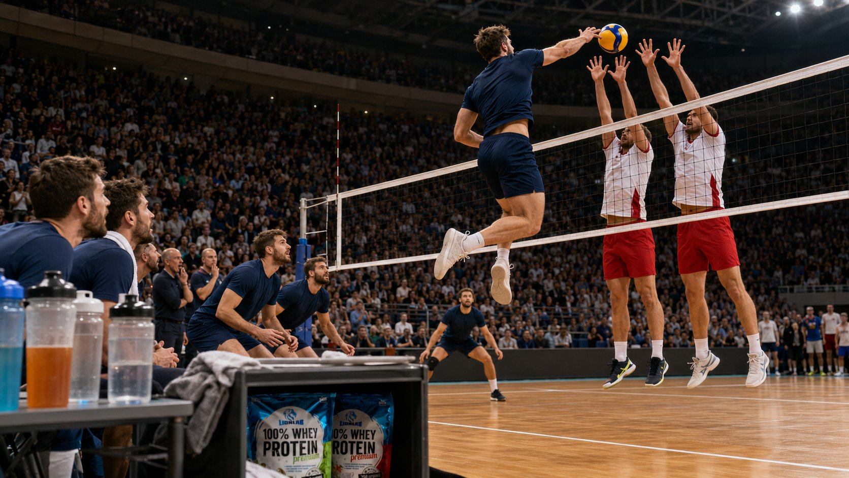 Suplementy pro týmové sporty: energie, skoky a regenerace mezi zápasy