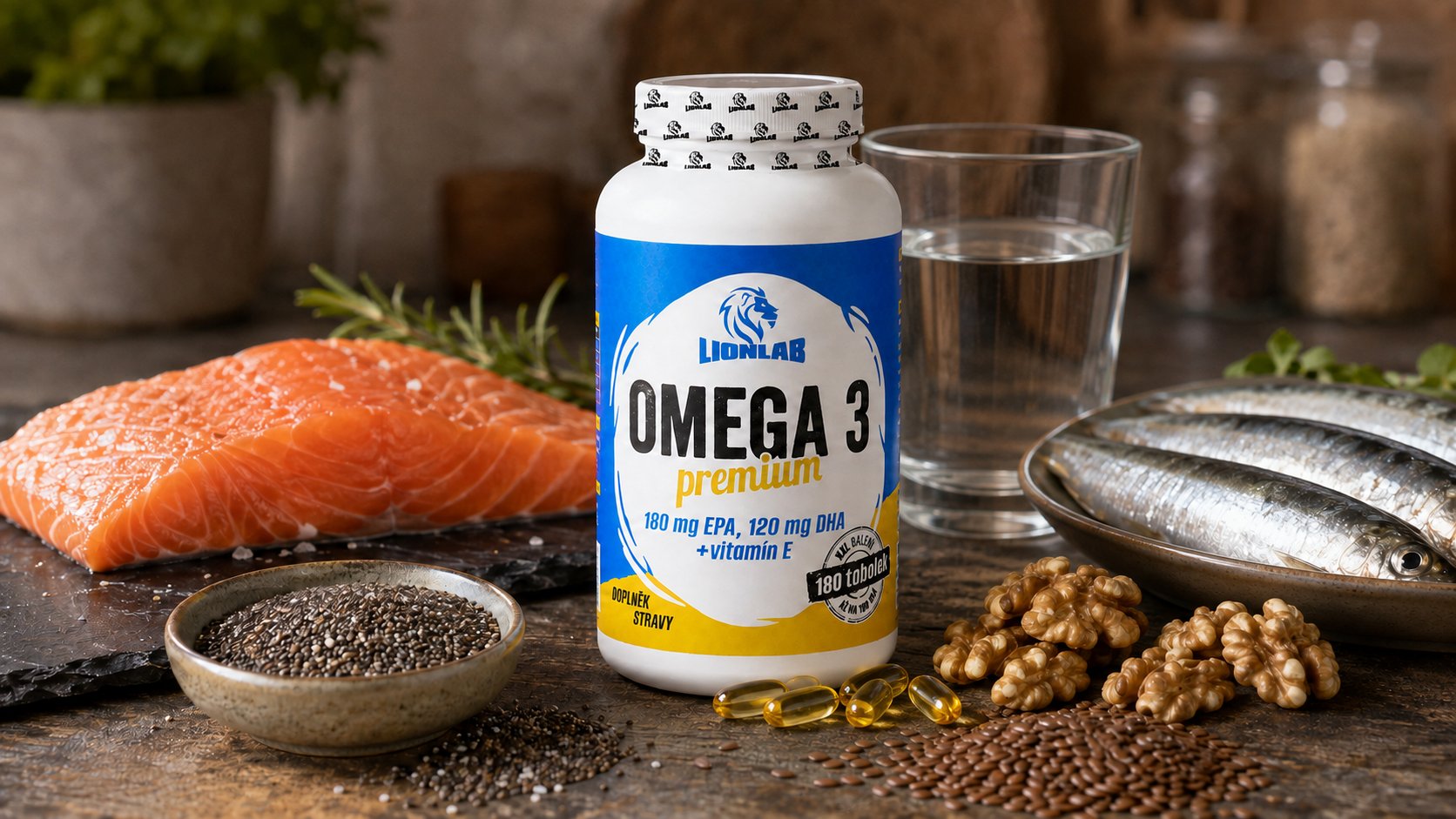 Omega-3 a vitamíny při redukci: Proč nesmíte vynechat mikroživiny