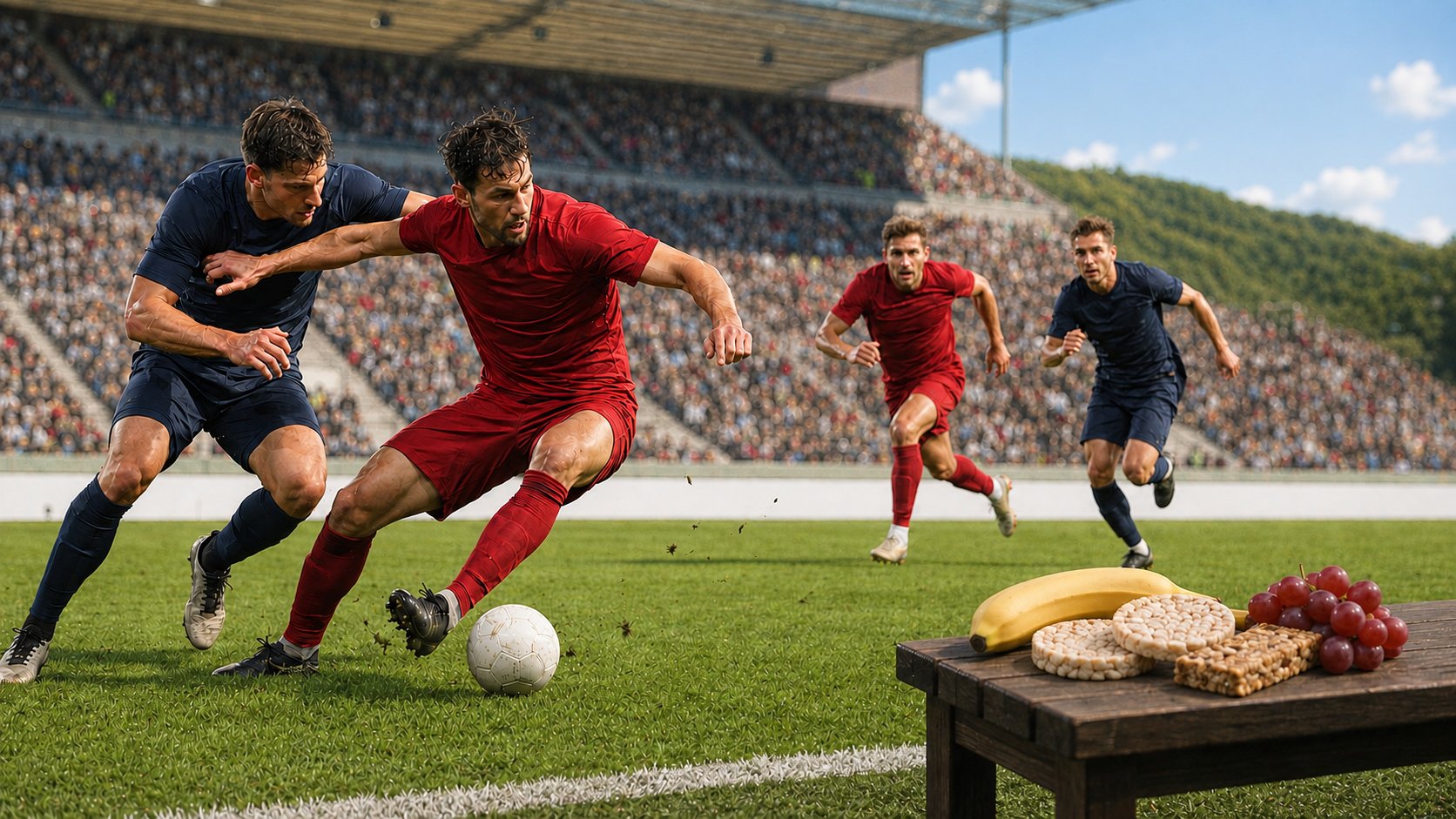 Suplementy pro fotbalisty: co doplnit, aby vydrželo celých 90 minut