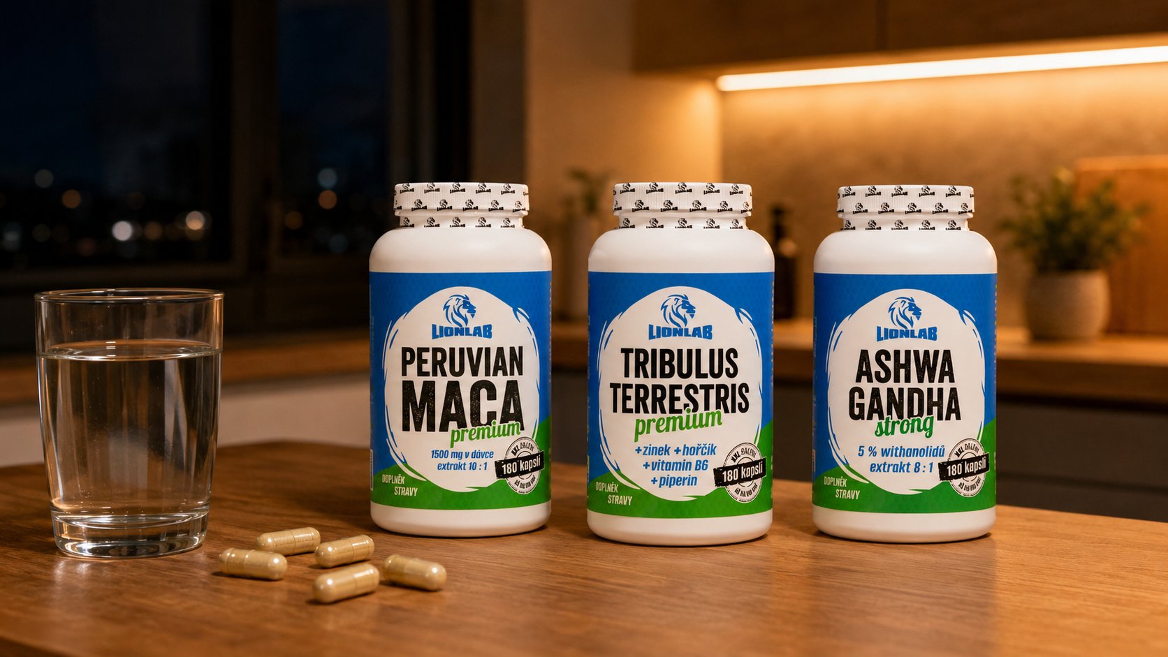 Ashwagandha, maca a tribulus dohromady: proč tahle kombinace adaptogenů dává smysl