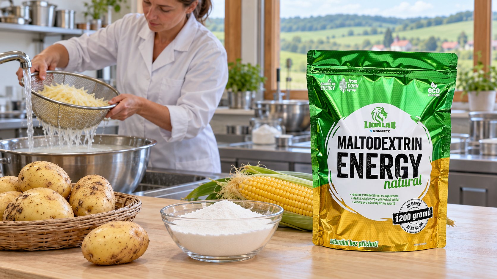 Maltodextrin: škrob z polí, který pohání cyklisty a běžce
